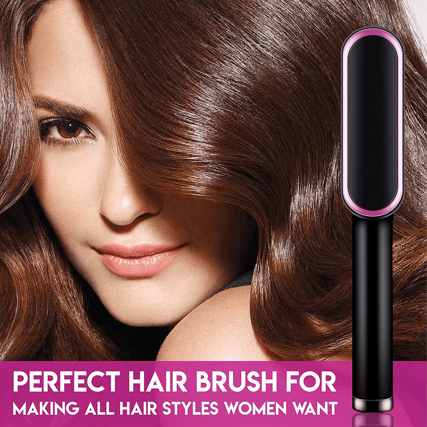 Electric Hair Straightening Brush