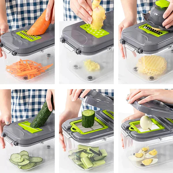 22-in-1 Multifunctional Vegetable Cutter