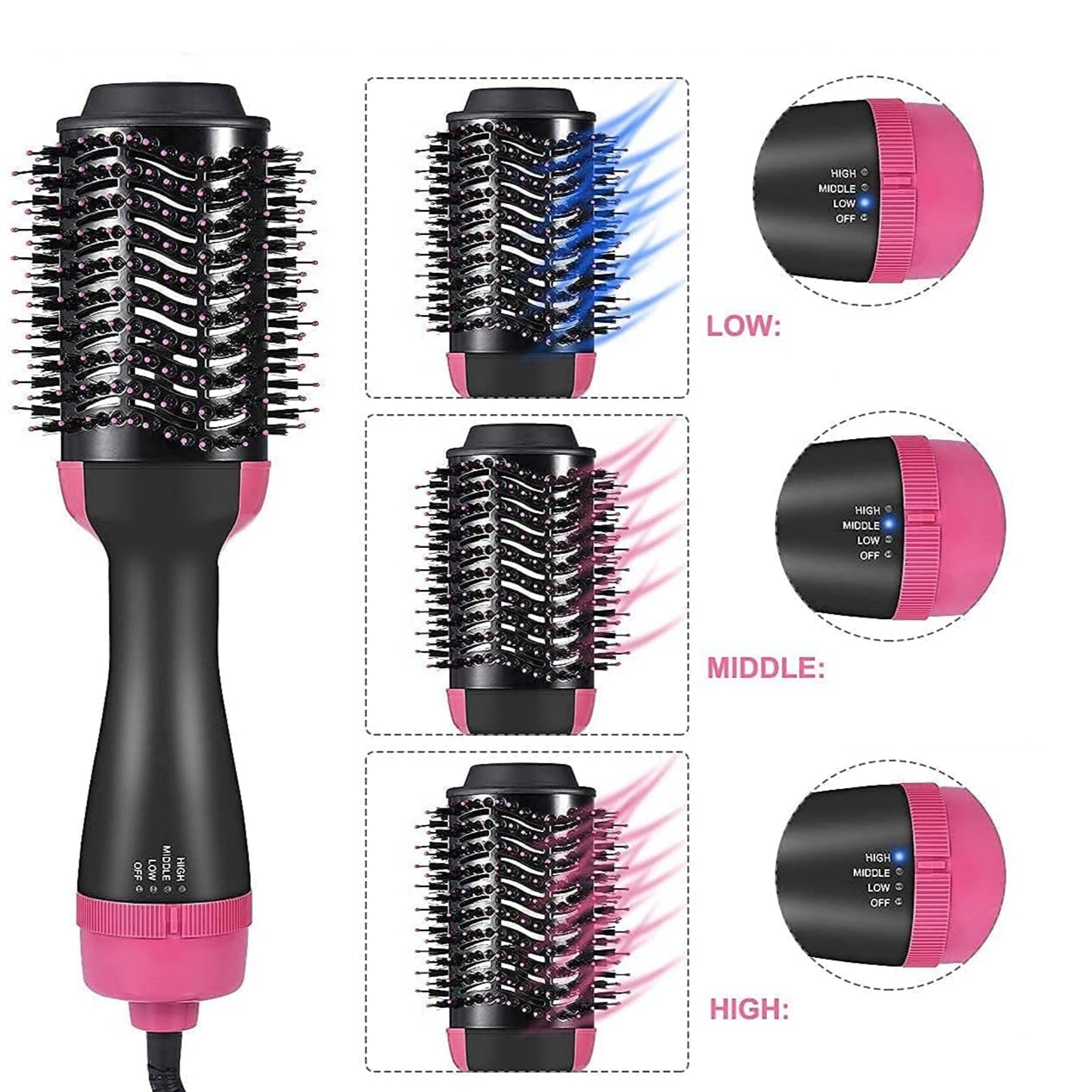 One Step Hot Air Brush (Dryer + Styler)