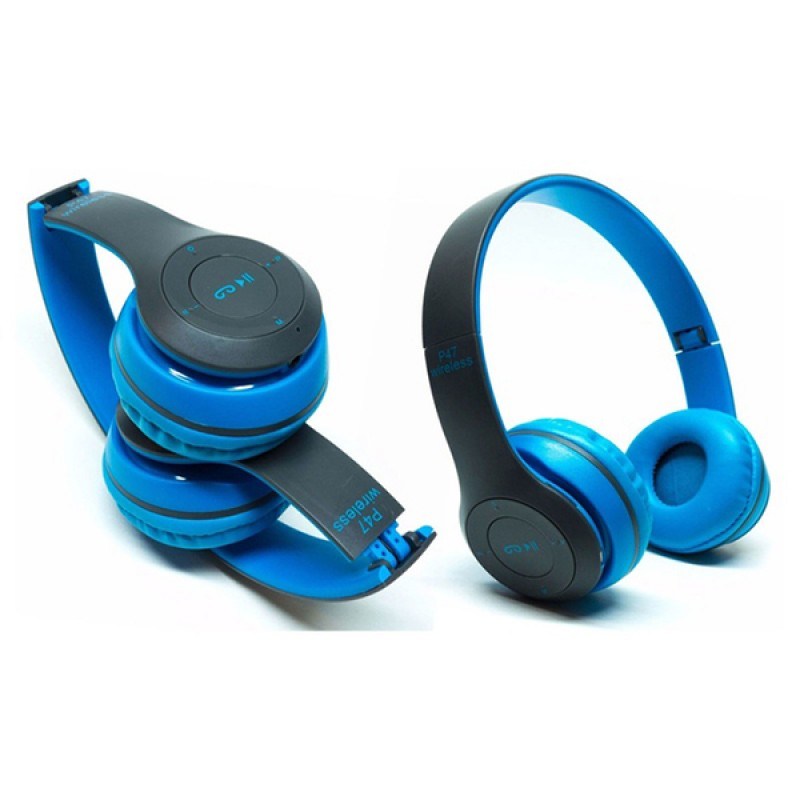 P47 Wireless Headphones Bluetooth Stereo Head phones Foldable Headset