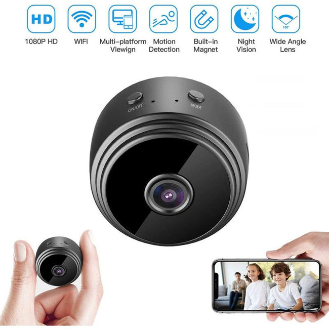 Mini Wifi Camera With A9 Surveillance Security