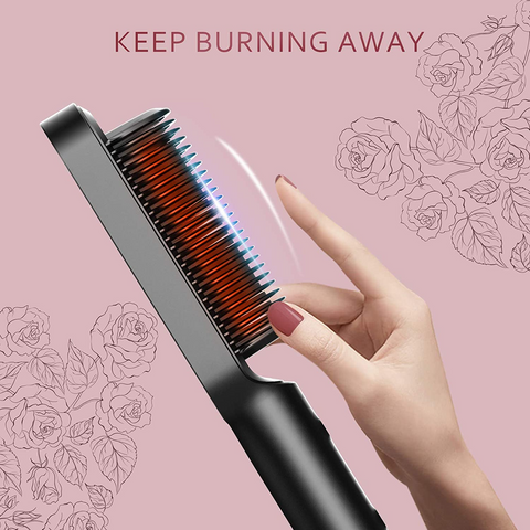 Electric Hair Straightening Brush