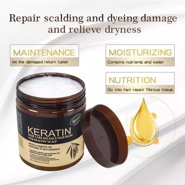 100% Original Keratin Hair Mask (500ml)