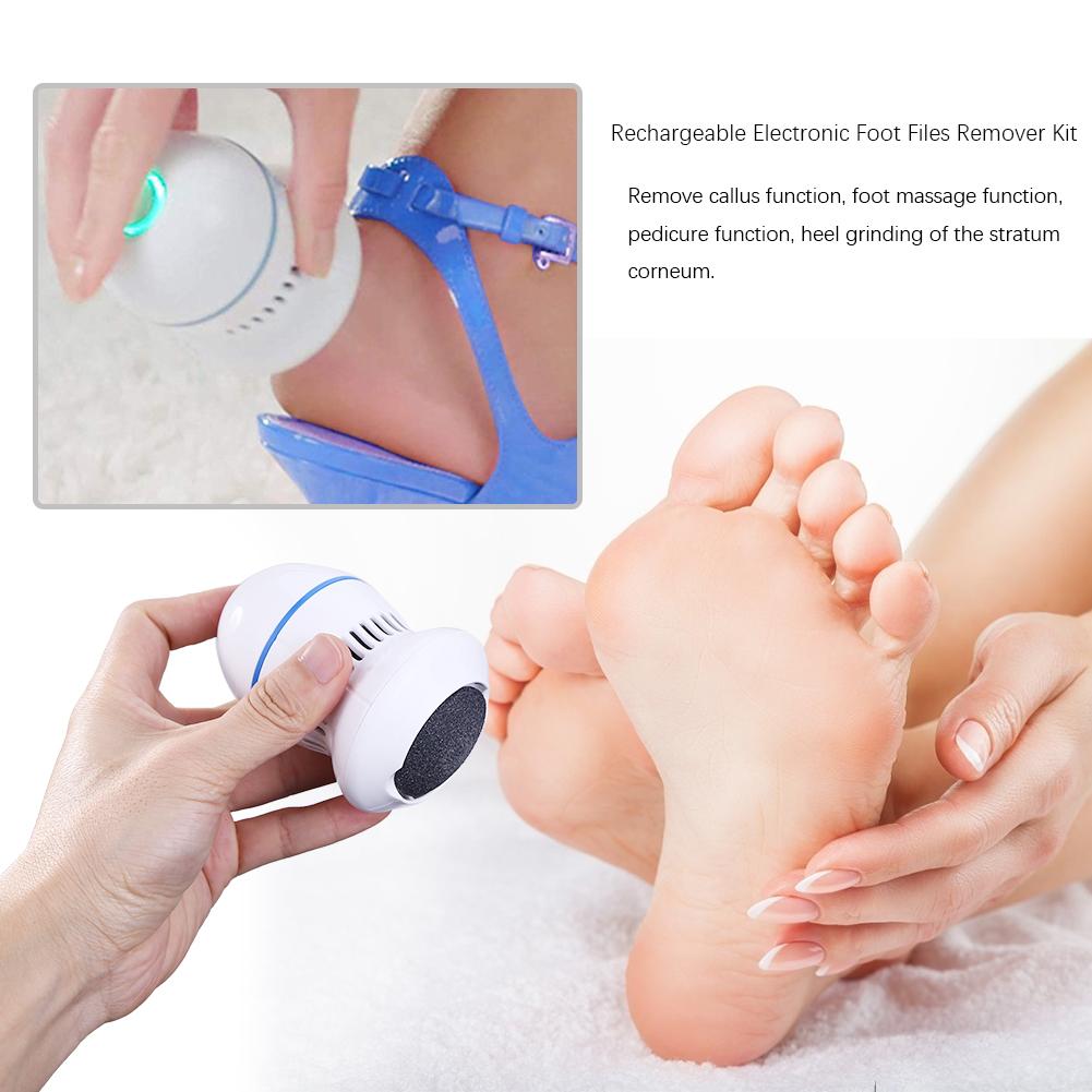 Electric Foot Grinder Callus Remover Foot Pedicure Tools Rechargeable