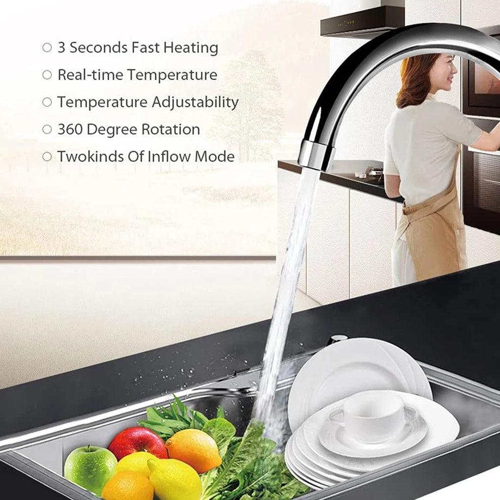 ELECTRIC KITCHEN WATER HEATER TAP INSTANT HOT WATER HEATER - CozyDudes 