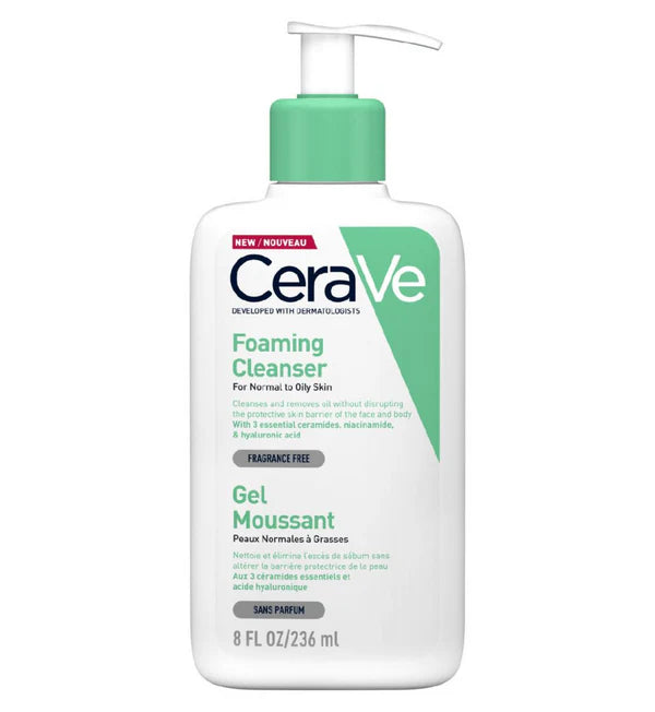 CeraVe Foaming Cleanser (Normal to Oily Skin) 236ml