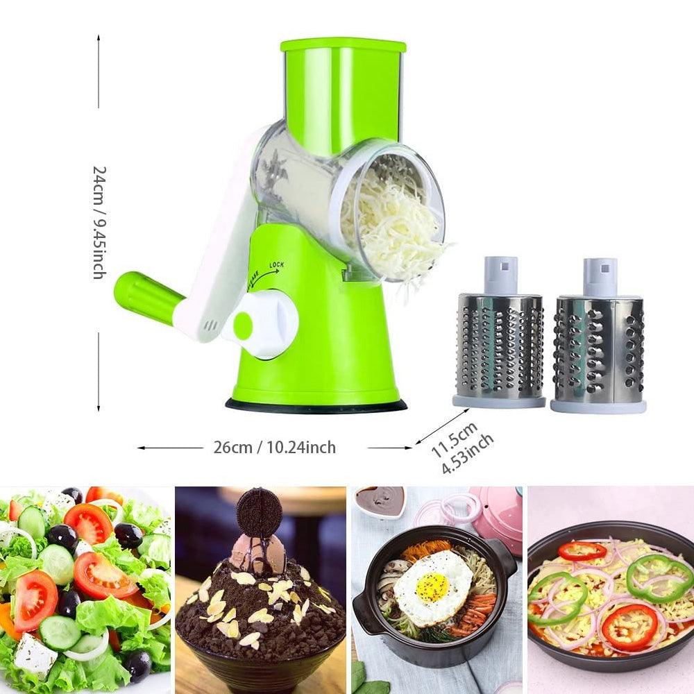 Manual Rotary Vegetable Cutter Slicer - CozyDudes 