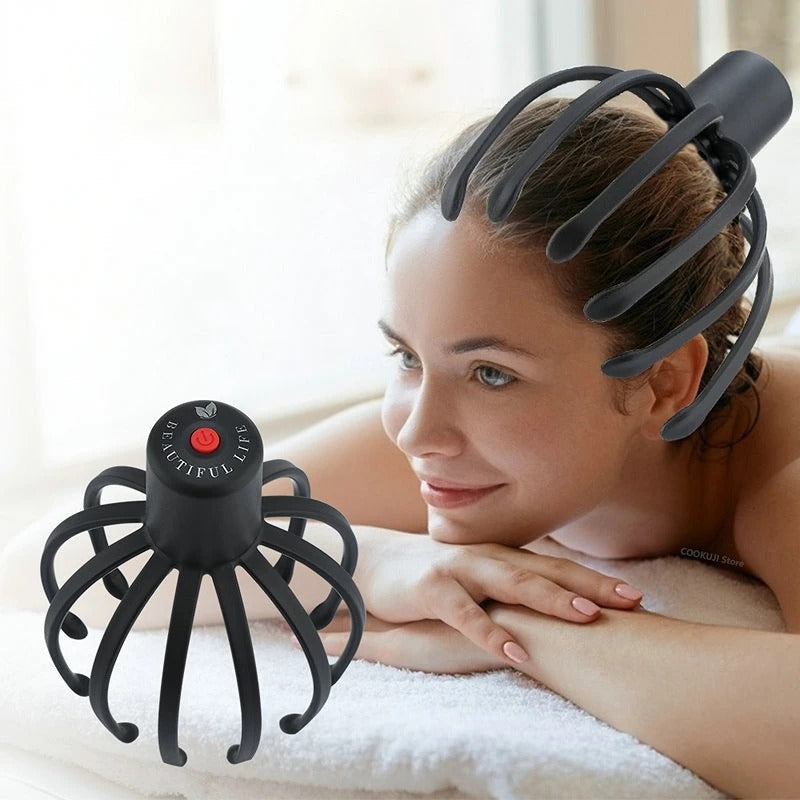 Electric Scalp Massager Octopus Claw Hands Free