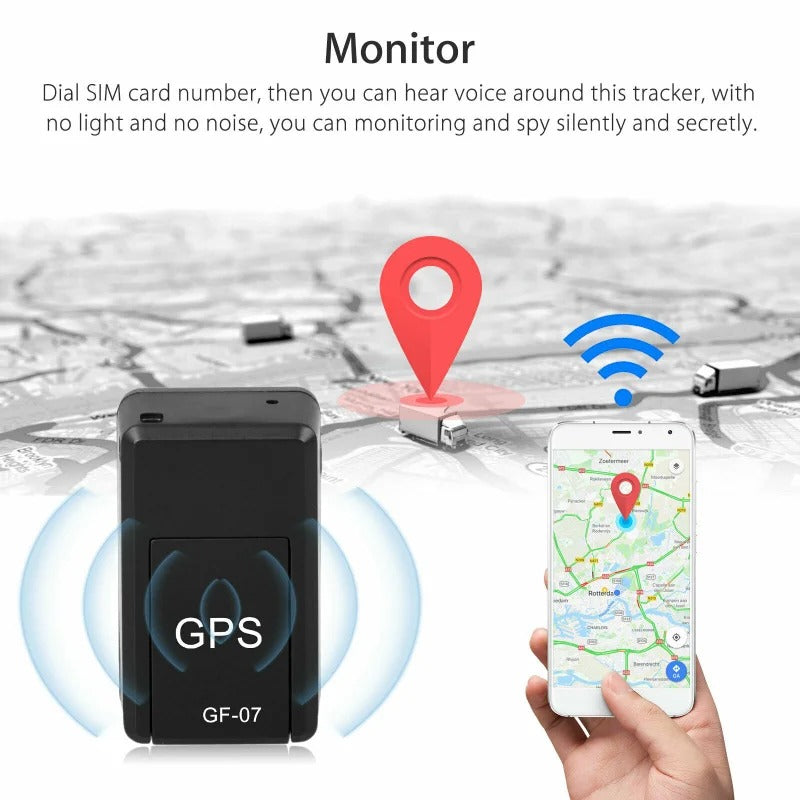 GF07 Magnetic Mini Car Real-Time Locator