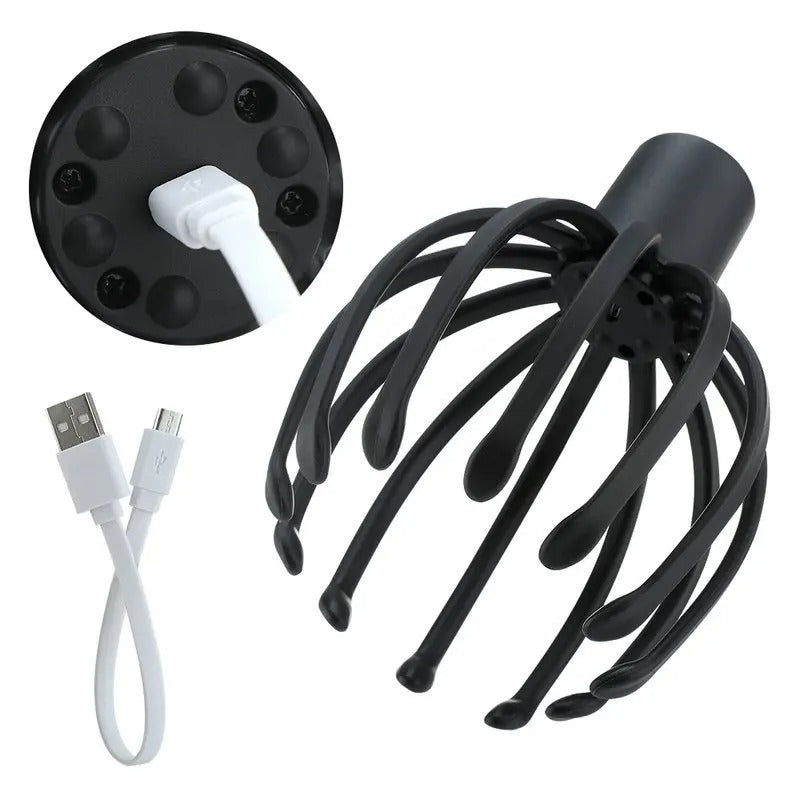 Electric Scalp Massager Octopus Claw Hands Free